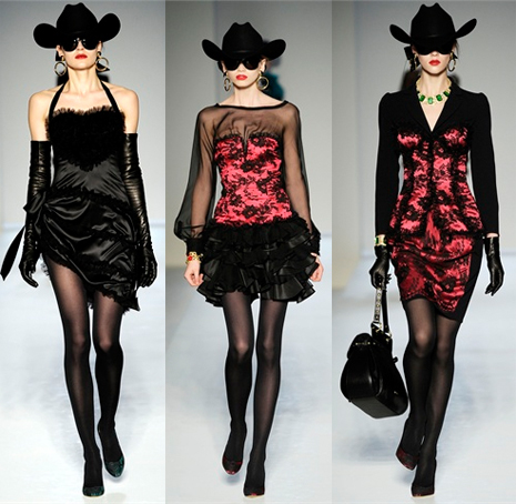 Moschino fall 2010 collection by Olja 
